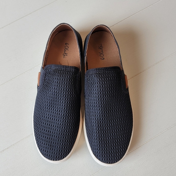 🆕️ Olukai Pehuea Slip On Shoes in Black - Picture 12 of 16